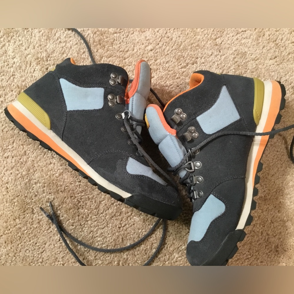 Merrell Eagle Turbulence real leather colorful hiking boots, EUR 40, retro style